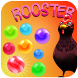 Chicken Bubble Shooter : The angry Rooster