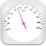 GPS Speedometer: white version