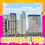 Map "Universal City" for MCPE
