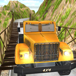 Real Truck Fahren in einer Hill Road