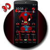 3D Red Hero Theme APK