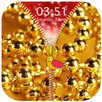 Golden Zipper Lock Screen APK