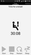 برنامه‌نما Sitting Timer عکس از صفحه