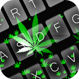 Falling Weed Keyboard Theme