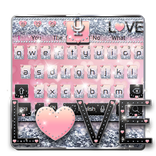 Liebe Diamond Glitter Tastatur