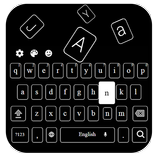 Invisible Black Keyboard