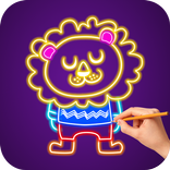 Glow Draw - Kids Coloring Book