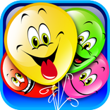 Juego niños explotar globos