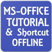 MS OFFICE TUTORIAL & SHORTCUT OFFLINE APP aplikacja