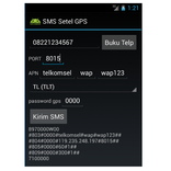 sms setel gps