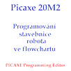 APK Picaxe 20M2, robot, flowchart