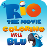 Rio: Coloring with Blu