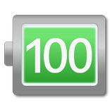 Screen On Battery (Status Bar)