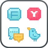 Pixel Art icon theme