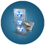 Lamp and esay touch