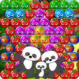 Panda Bubble Fruit Shooter