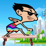Mr-Bean Skater Adventure
