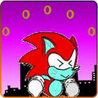 Red Sonic Run Fire Go icon