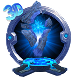 3D Magic stone theme
