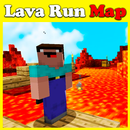 Lava Run map for MCPE APK