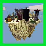 New Sky Island Battles. Map for MCPE