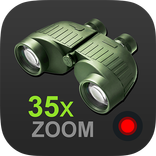 Binoculars Z4 35x Pro Photo Video Zoom & Compass