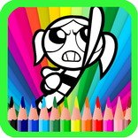 Power-Puf Girls Book Coloring
