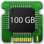 100 GB Storage Space Cleaner : 100 GB RAM Booster