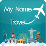My Name Travel Art Name