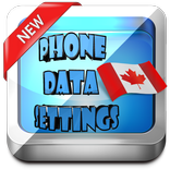 Canada Phone Data Settings