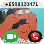 video call from Peter Griffen prank