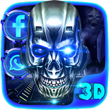 3D Schädel HD Thema