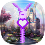 Castle Zipper Lock Screen
