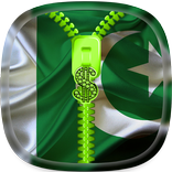 Pakistan Flag Zipper Lock