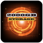 100Gb storage cleaner icon