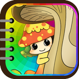 Kids Coloring (Vegetable elf)