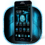 Blue Neon Tech Launcher
