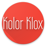 Kolor Klox - Screen saver with colorful clock !