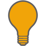 Flashlight on the button