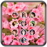 Pink Flower Lock Screen