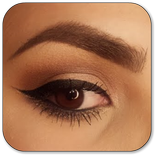 Коричневые Smokey Eye