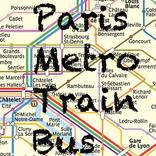 Paris Metro Bus Train