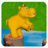 Jumping Hippo
