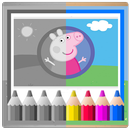 Peppa & Pig Coloring PaintBox APK