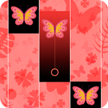 Pink Butterfly Piano Tiles