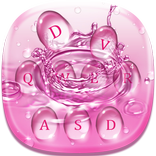 Rosa Tastatur