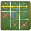 Tic Tac Toe on blackboard APK