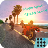 Motorcycle Rider in Traffic