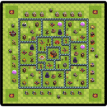 Maps of Clash of Clans online