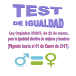 TEST LEY DE IGUALDAD
